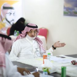 أمير منطقة الباحة يستقبل مدير شرطة المنطقة اللواء وليد بن حمزه الحربي وقادة القطاعات الأمنية بالمنطقة.