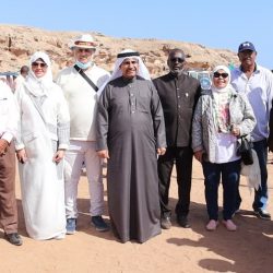 وفد من رجال الاعمال بمنطقة مكة المكرمة يزورون محافظة حفر الباطن