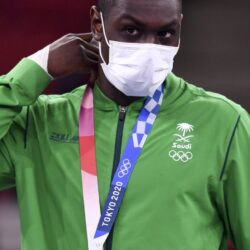 ‎نزلاء التأهيل الشامل بالباحة يزورون جناح مركز العمليات الميدانية 990 برئاسة أمن الدولة