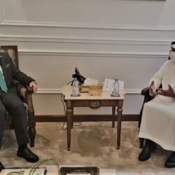 سمو وزير الخارجية يتلقى اتصالاً هاتفياً من وزير الخارجية الأمريكي