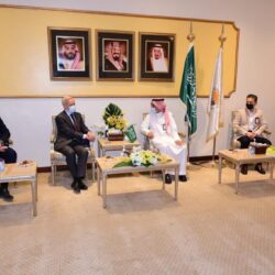 أمير منطقة مكة المكرمة بالنيابة يستقبل رئيس مجلس إدارة الجمعية السعودية لعلوم العمران