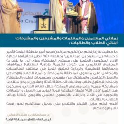 ضمن فعاليات اليوم السعودي العالمي للتطوع نظم مركز التنمية الاجتماعية بالباحة فعالية “فرحةنجاح“