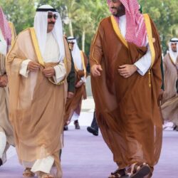 #ولي_العهد يستقبل ملك البحرين في مطار الملك عبدالعزيز في #جدة