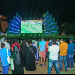 مدير مخفر شرطة مركز قنا يقلد الأحمري رتبته الجديدة