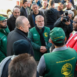 مغادرة الطائرة الإغاثية الثامنة متوجه إلى مطار حلب الدولي ضمن الجسر الجوي السعودي لمساعدة ضحايا الزلزال في سوريا وتركيا