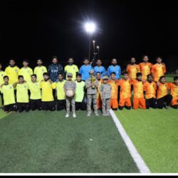 محافظ أحد المسارحة يشارك الأيتام مائدة الإفطار ويدشن عدد من المشاريع الخيرية