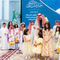 رئيس مركز عمود يتقدم المصلين ويستقبل المهنئين بعيد الفطر المبارك لهذا العام 1444هـ