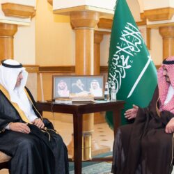 نائب أمير منطقة مكة المكرمة صاحب السمو الملكي الأمير بدر بن سلطان يستقبل رئيس المحكمة العامة بجدة