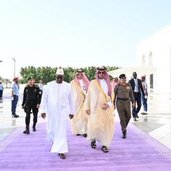 رئيس المجلس الأعلى لمسلمي كينيا وعدد من ومرافقيه يشيدون بمركز الخدمة الميدانية 29 لشركة أفريقيا في خدمة حجاج كينيا 