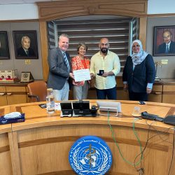 سفير المملكة لدى مصر يستقبل وفدًا طلابيًا من جامعة بني سويف