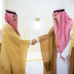 سمو أمير منطقة الباحة يستقبل معالي وزير الشؤون الإسلامية ويشيد بدعم القيادة الرشيدة لأعمال الوزارة بالمنطقة