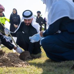 وزير الدولة لشئون الشباب بالإمارات العربية المتحدة في زيارة لمنطقة أهرامات الجيزة