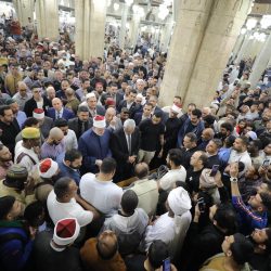 وزير الأوقاف ومحافظ القاهرة يشهدان صلاة الجمعة الأخيرة من رمضان بمسجد السيدة نفيسة رضي الله عنها بالقاهرة 