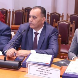 جناح اللجنه الدائمه للقانون الدولي الإنساني للملكه العربية السعودية خلال الاجتماع الثالث عشر للجان الوطنية العربية للقانون الدولي .بالقاهرة.