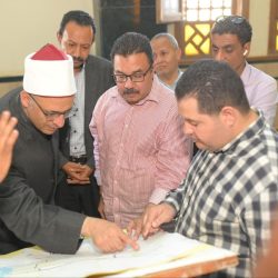 لقاء رئيس قطاع الإعلام والاتصال مع المندوب الدائم لدولة فلسطين
