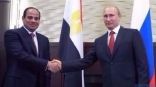 مصر: السيسي يستقبل بوتين بمطار القاهرة