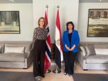  لقاء سفيرة النرويج فى مصر ود. هدى يسي رئيس اتحاد المستثمرات العرب وبحث التعاون المشترك 