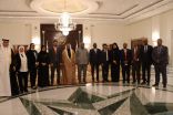 رئيس جمهورية جيبوتي يستقبل رئيس البرلمان العربي