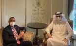  سفير مملكة البحرين لدى جمهورية مصر العربية يلتقي مدير المكتب الإقليمي العربي للاتحاد الدولي للاتصالات