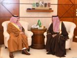 الأمير سعود بن نايف يستقبل مدير عام صندوق التنمية الزراعية