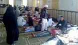 ارتفاع شهداء تفجير مسجد الروضة بسيناء إلي 305 بينهم 27 طفل