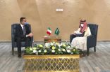 سمو وزير الخارجية يستقبل وزير خارجية إيطاليا
