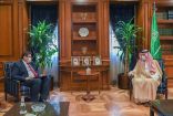 الوزير الجبير يستقبل سفير المملكة المتحدة لدى المملكة