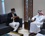 الدكتور الربيعة يلتقي سفير نيبال لدى المملكة