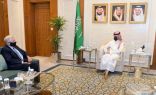 سمو #وزير_الخارجية يستقبل السفير #الأمريكي لدى #المملكة