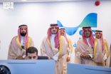 الأمير عبدالعزيز بن سعود وزير الداخلية رئيس لجنة الحج العليا يزور مركز عمليات الحج للشركة السعودية للطاقة بمنى