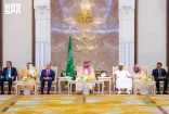 نيابة عن خادم الحرمين الشريفين.. سمو ولي العهد يقيم حفل الاستقبال السنوي لأصحاب الفخامة والدولة وكبار الشخصيات والضيوف ورؤساء الوفود الذين أدوا فريضة الحج لهذا العام