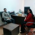 التواتي يزور مكتب تمكين المراة بوزارة التعليم في طرابلس