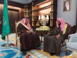 سمو أمير منطقة الباحة يستقبل في مكتبه آل سعد بمناسبة تعيينه