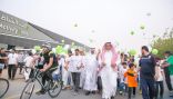 أكثر من (400) مشارك في مبادرة “صحتي في خطوتي” التي ينظمها نادي الحي بمدرسة سعود الكبير