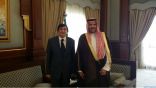 الأمير فيصل بن سلمان يستقبل السفير التركي