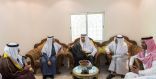 أمير منطقة الباحة يقدم تعازية في وفاة علي بن مقبول أحد أعيان الظفير