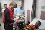 “روكا” يشيد بشجاعة متطوعي الهلال الأحمر ويبرز الاحتياجات الإنسانية