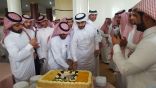 الشؤون الصحية بالباحة تقيم حفل معايدة لمنسوبيها