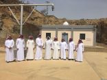 الهزاني يقف على عدة مشاريع بمحافظة غامد الزناد