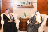 الأمير سعود بن نايف يستقبل نائب محافظ الهيئة السعودية للمواصفات والمقاييس والجودة