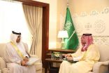 الأمير أحمد بن فهد يطلع على إنجازات ميناء الملك عبدالعزيز