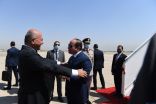 الرئيس المصري عبد الفتاح السيسي في زياره للعراق