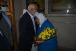 محافظ بورسعيد يُكرم أم محمد صاحبة رحلة كفاح الـ 55 عاماً ببورسعيد بمدرسة سانت ماري 