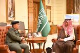 سمو الأمير سعود بن جلوي يستقبل مدير السجون بمنطقة مكة المكرمة