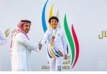عبدالله كامل يفوز بالميدالية الذهبية في الألعاب السعودية   