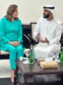 وزيرة الثقافة تلتقي نظيرها الإماراتي في مستهل زيارتها لحضور افتتاح “معرِض أبو ظبي الدُولي للكتاب”