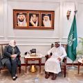 المندوب “السعودي” الدائم لدى التعاون الإسلامي يستقبل مدير عام سيسر