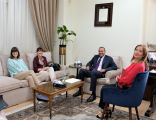 الأمين العام المساعد للشؤون السياسية الدولية لجامعة الدول العربية يلتقي السفيرة أليسون ميلتون سفيرة جمهورية أيرلندا لدى دولة الإمارات العربية المتحدة
