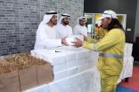 برعاية الشيخ سالم بن ركاض  فريق “شكراً لعطائك التطوعي” ينظم مبادرة سقياً عيال زايد″، في مدينة العين