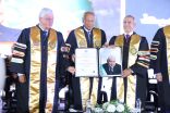 الأكاديمية العربية تمنح أحمد أبو الغيط درجة الدكتوراه الفخرية في العلوم الانسانية والاجتماعية 